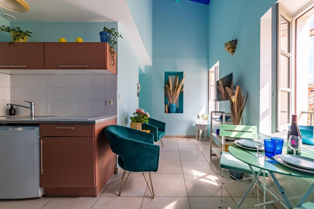Le Reve Bleu Majorelle - Duplex Sur Les Toits - Une Nuit A Nîmes Extérieur photo
